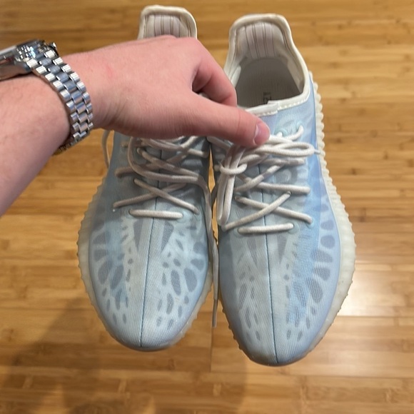 AUTHENTIC Adidas Yeezy mono ice 350 unisex size 8 men’s size 9.5 women’s - Picture 2 of 7